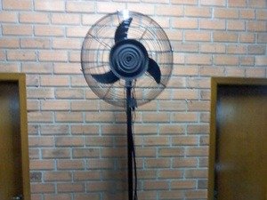 Climatizador aspersor para locação em eventos
